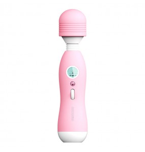 XIUXIUDA - AV-Rod Stimulating Vibrators Heating Massage (Chargeable - Pink)